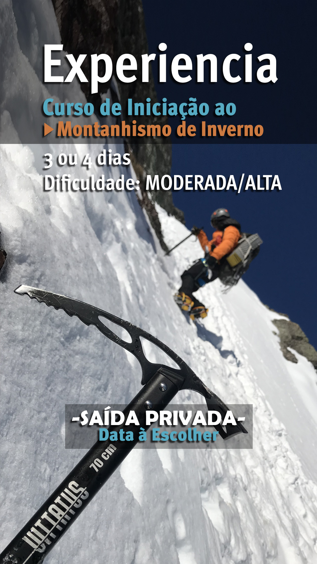 CURSO DE INICIACAO MONTANHISMO DE INVERNO