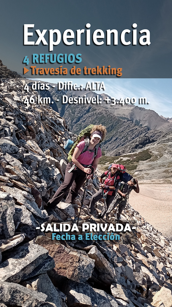 EXPERIENCIA TRAVESÍA 4 REFUGIOS