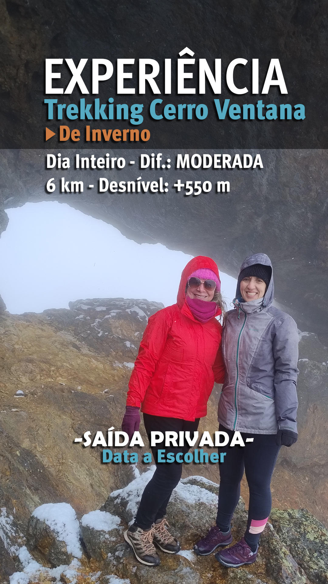 PORTUGUES TREKKING DE INVERNO CERRO VENTANA