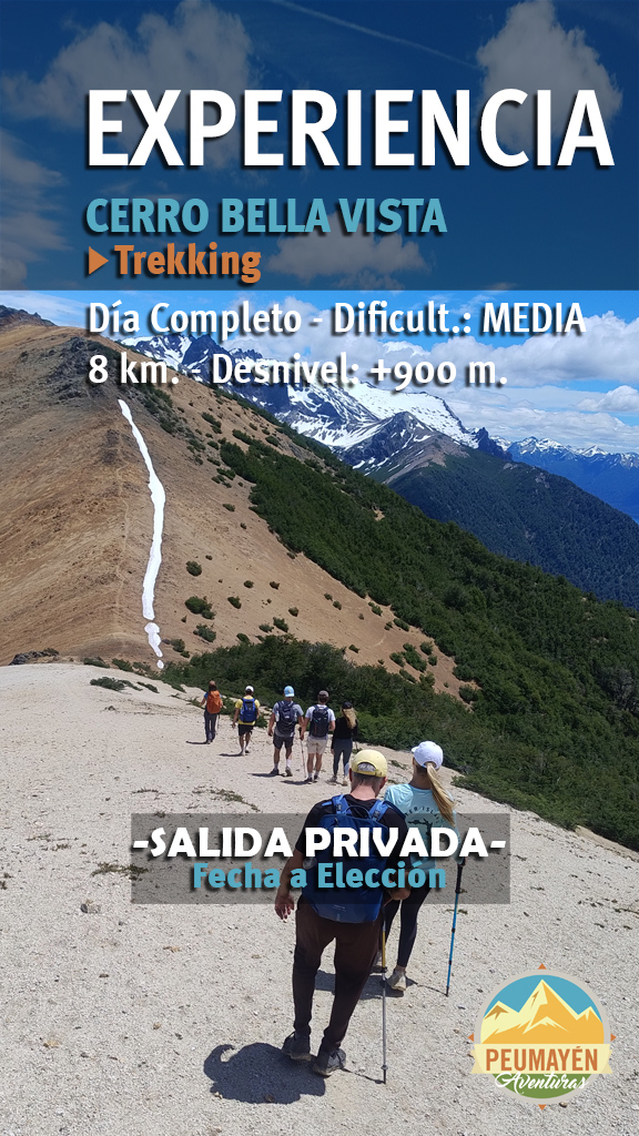 EXPERIENCIA TREKKING CERRO BELLA VISTA