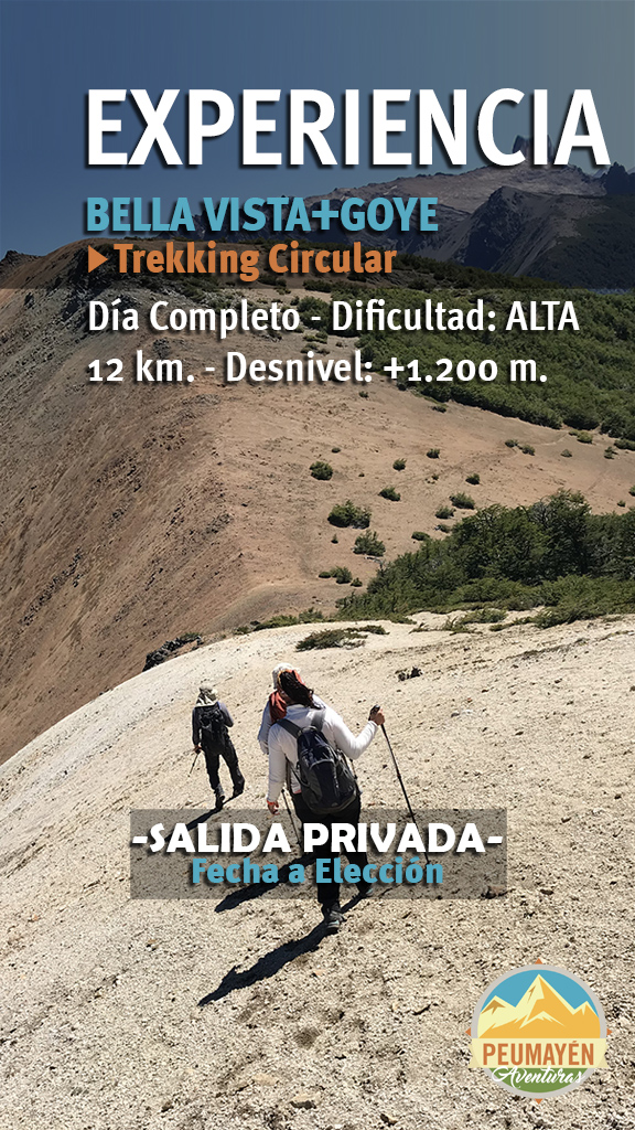 EXPERIENCIA TREKKING CIRCULAR BELLA VISTA + GOYE