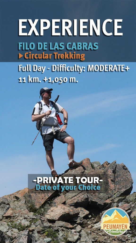 ENGLISH CIRCULAR TREKKING CIRCULAR FILO LAS CABRAS