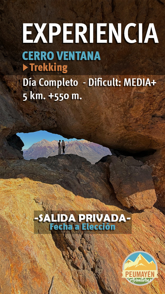 EXPERIENCIA TREKKING CERRO VENTANA